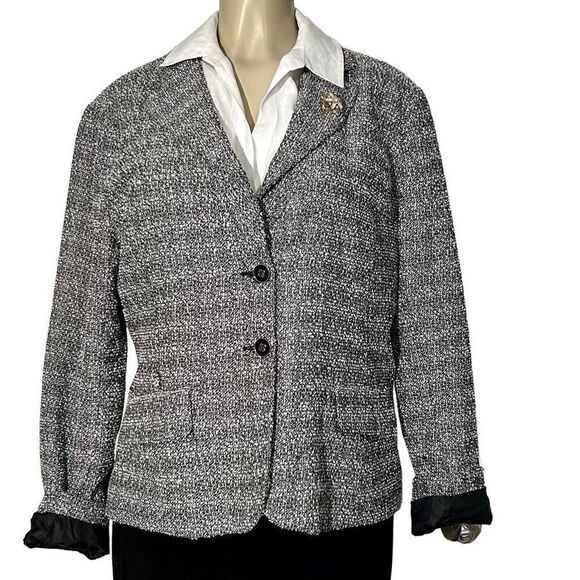New York & Company Jackets & Blazers - New York & Company Blazer Women's Size 16 Twill Collared Business Career Wear